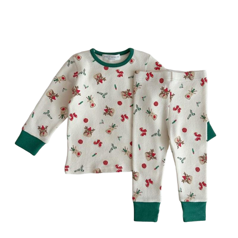 Christmas Deer Jammie Set
