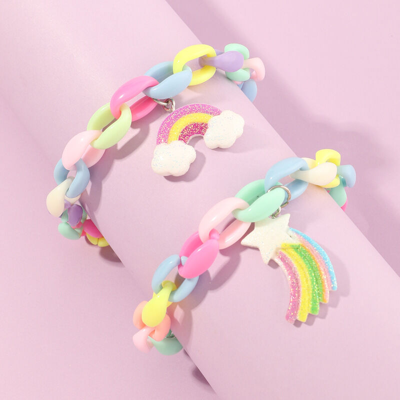 Rainbow Bracelet - That's So Darling