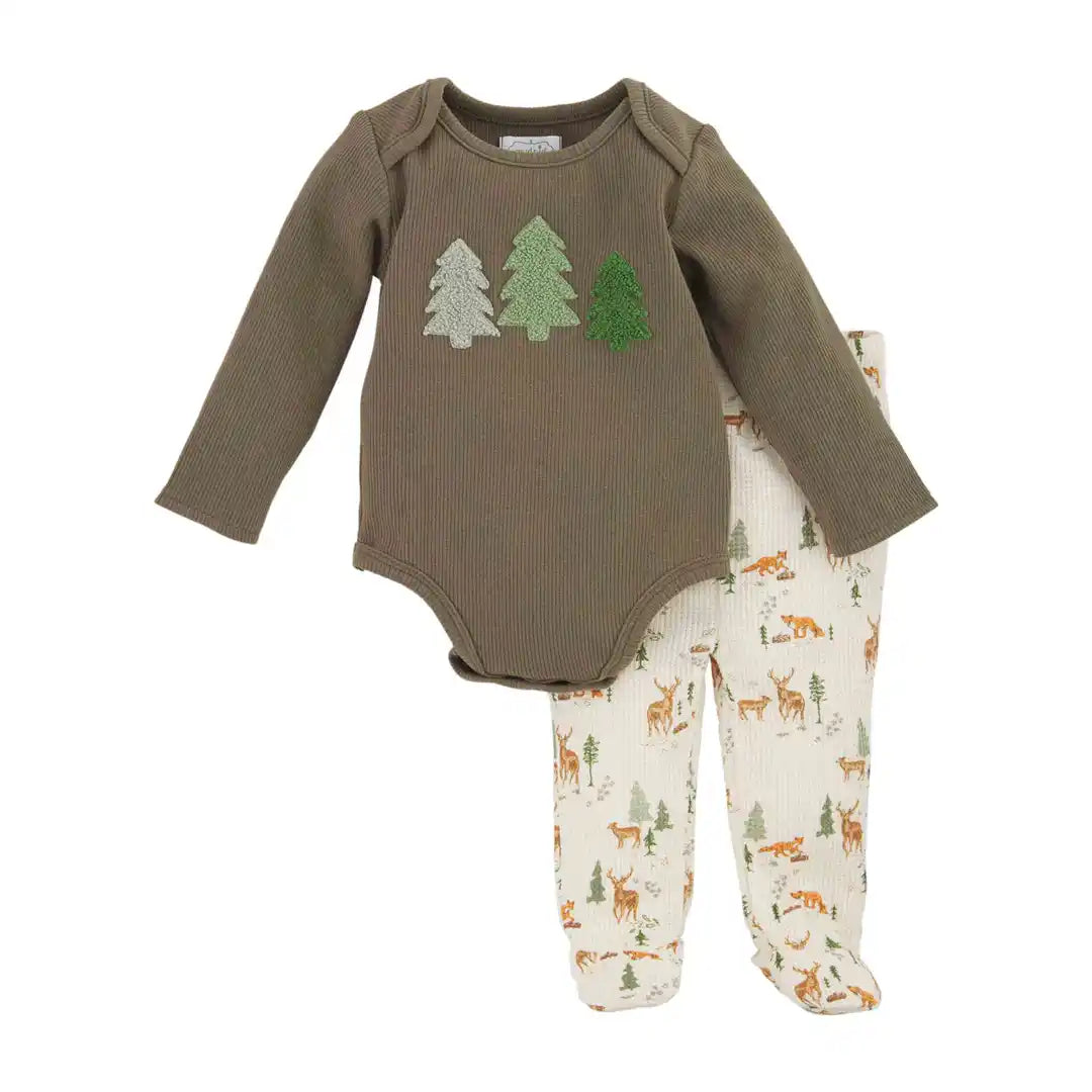 Deer Crawler & Pant Set