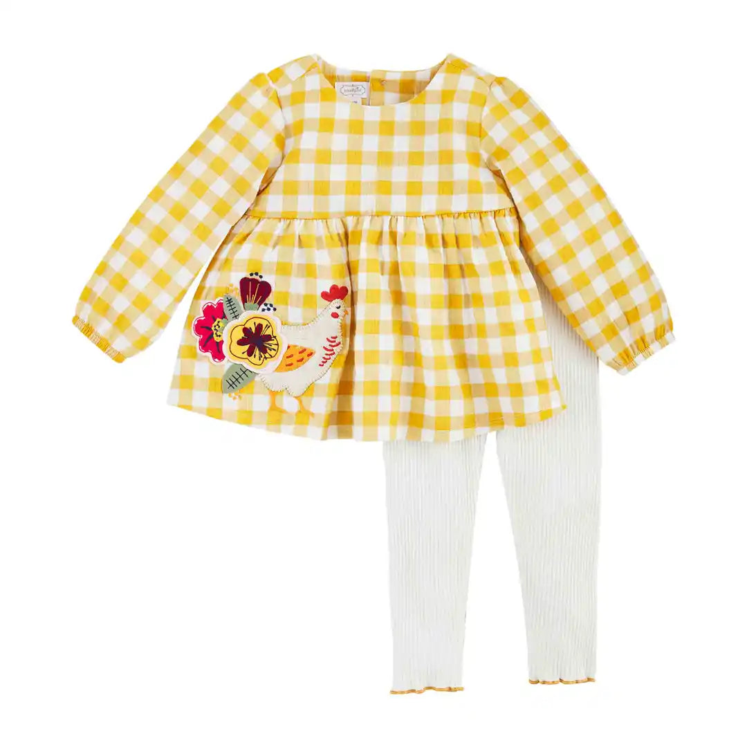 Chicken Tunic And Legging Set