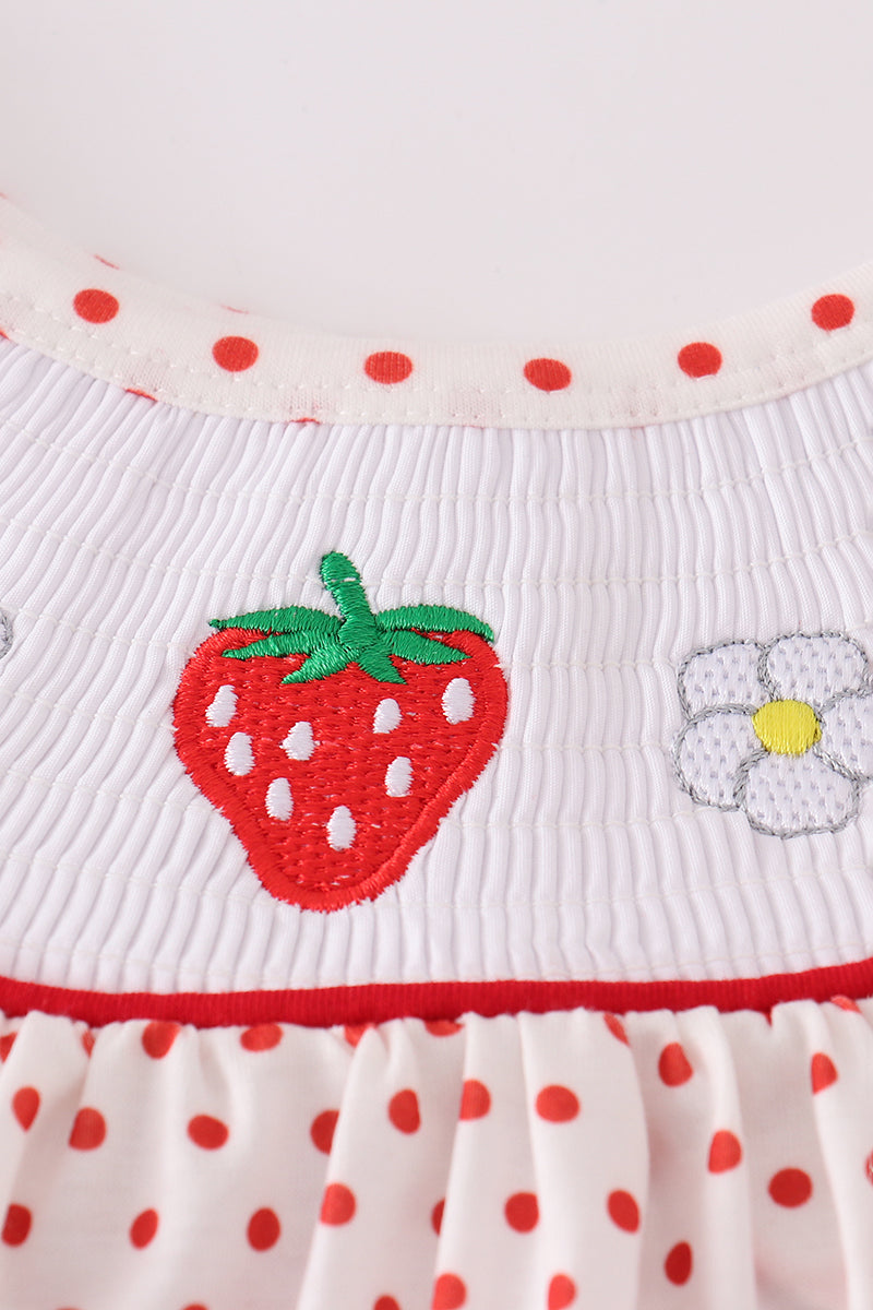 Red Dot Strawberry Girls Bubble