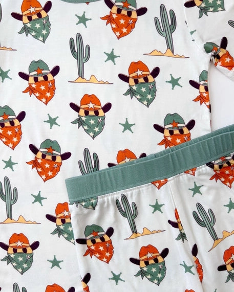 Sheriff Smiley Bamboo 2pc