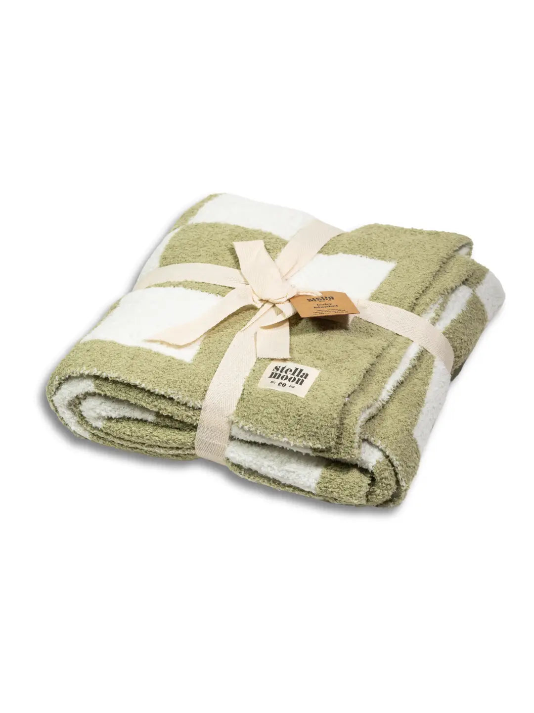 Luxe Checkered Baby Blanket
