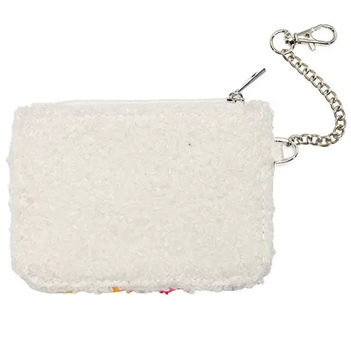 Fuzzy Key Chain Pouch