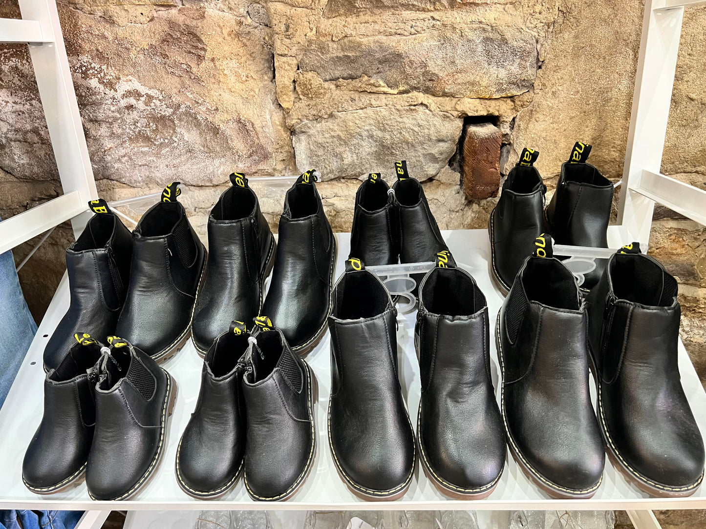 Black Leather Boots - That's So Darling
