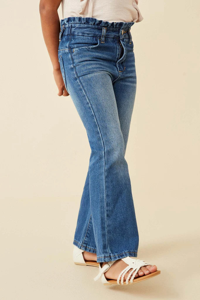 Girls Flare Denim Jeans