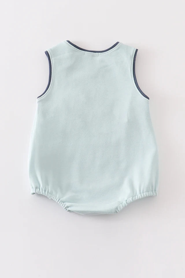 Green Excavator Applique JonJon