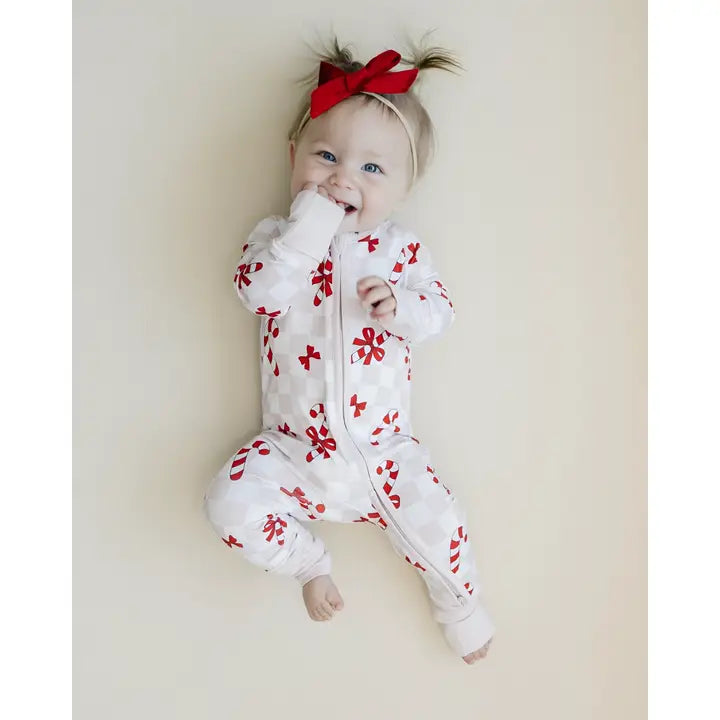 Christmas Bamboo Bows & Candy Cane