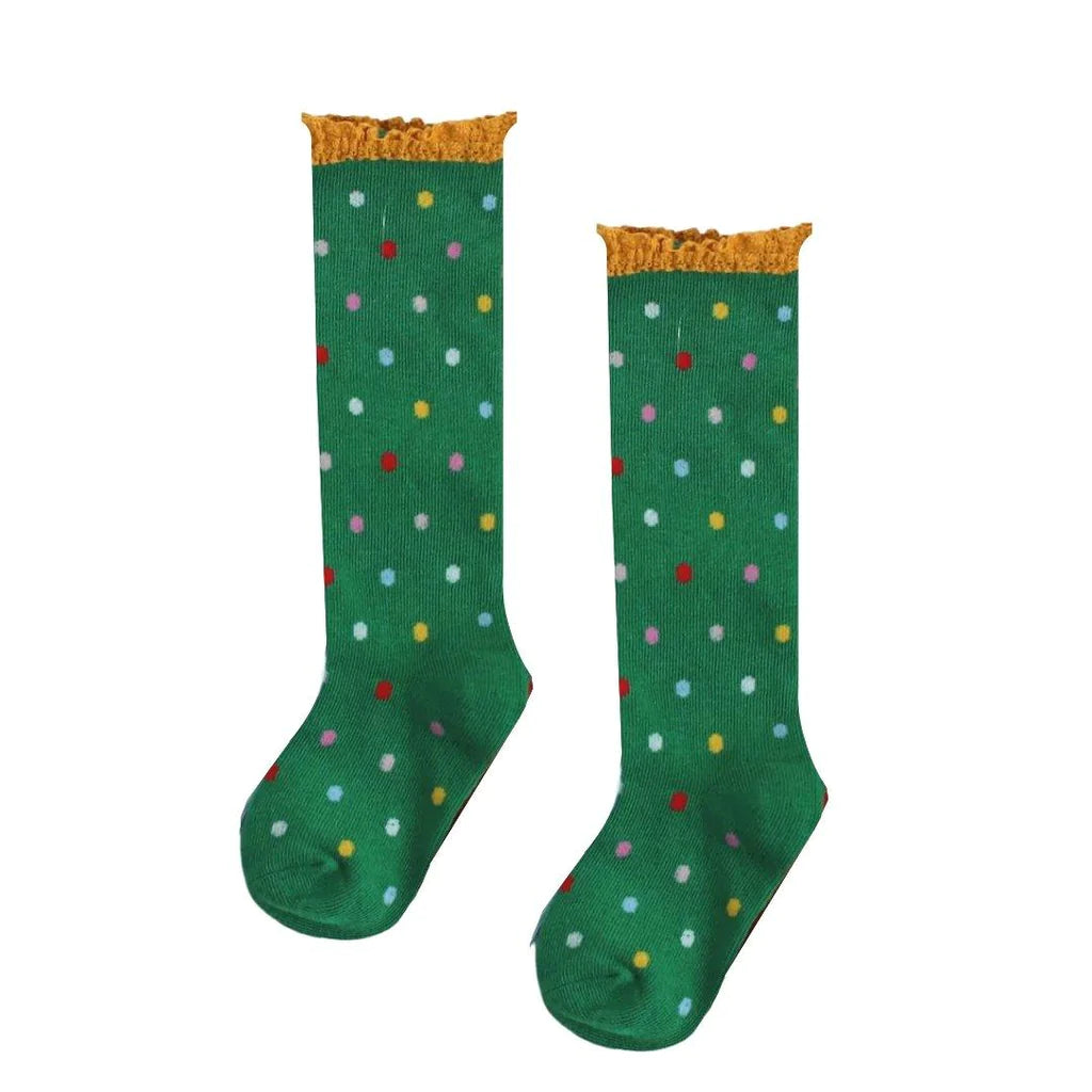 Little Stocking Company Holiday Knee Highs