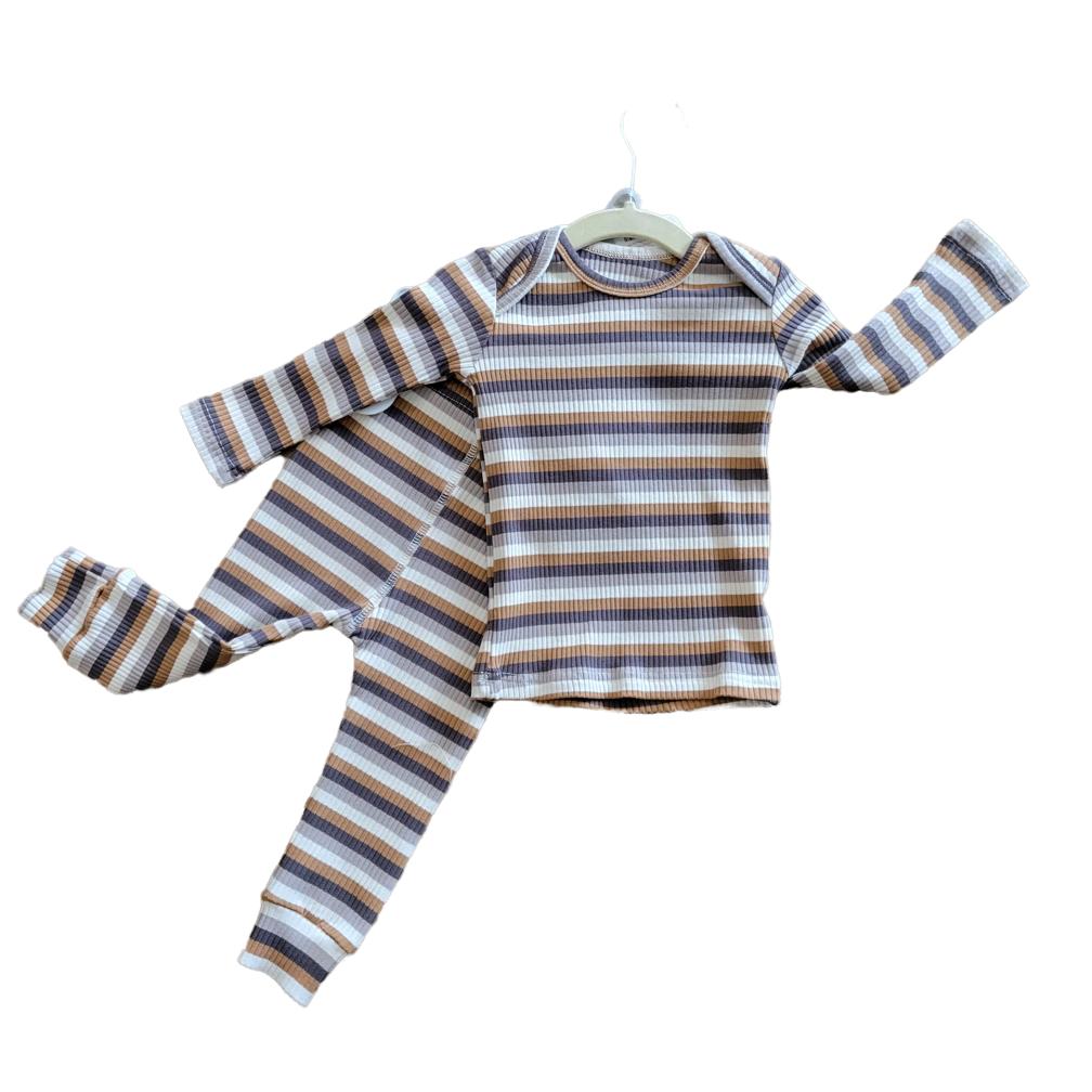 Striped Lounge Wear Set