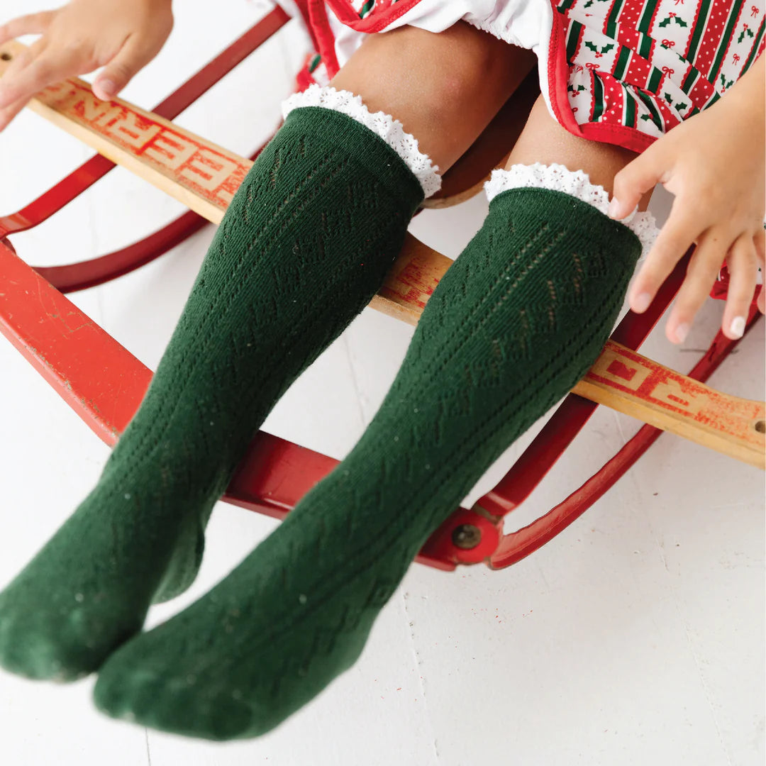 Little Stocking Company Holiday Knee Highs