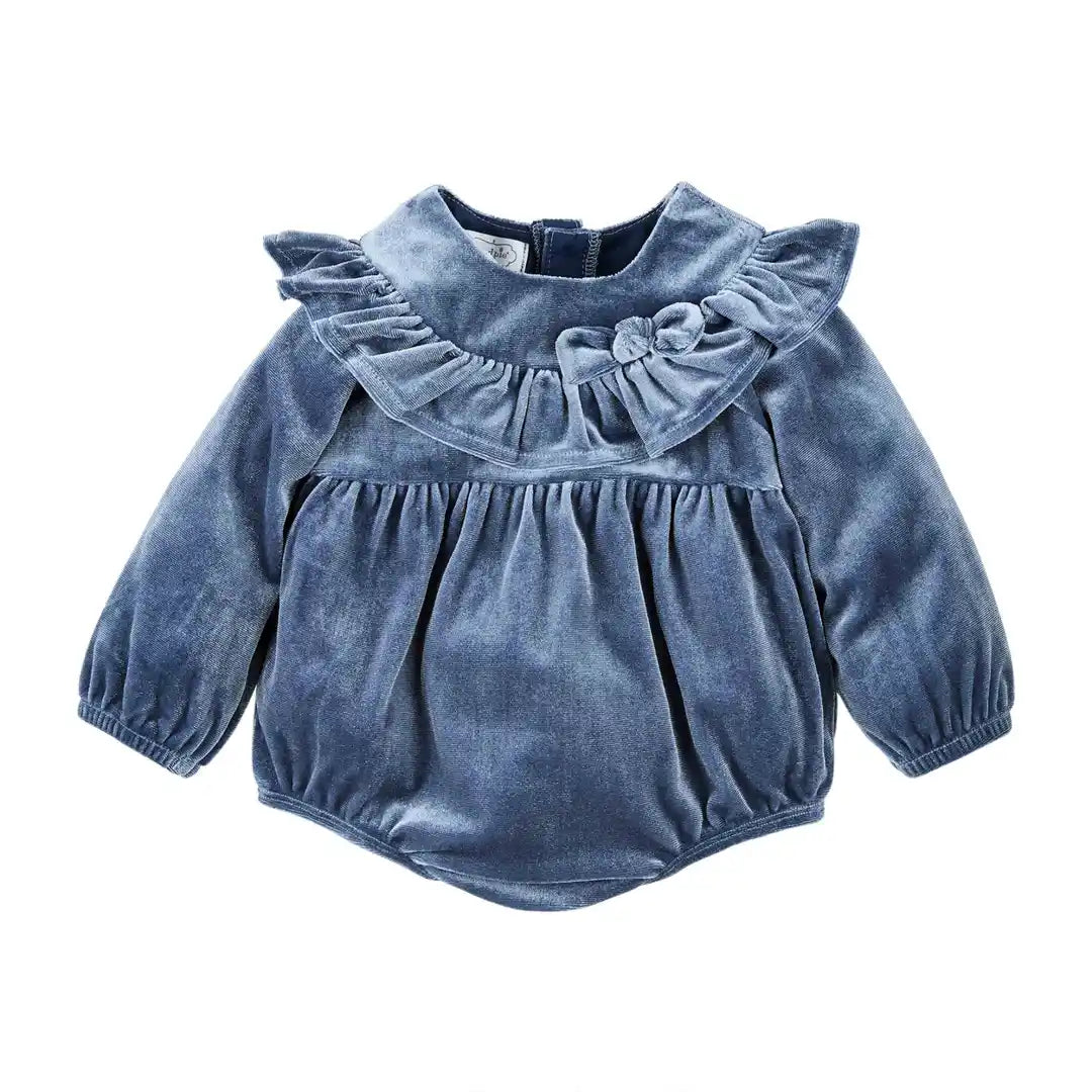 Velvet Bubble Romper