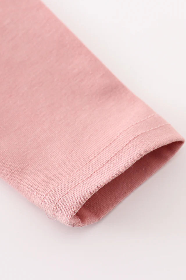 Pink Floral Ruffle Baby Bubble