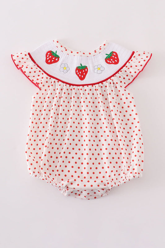 Red Dot Strawberry Girls Bubble