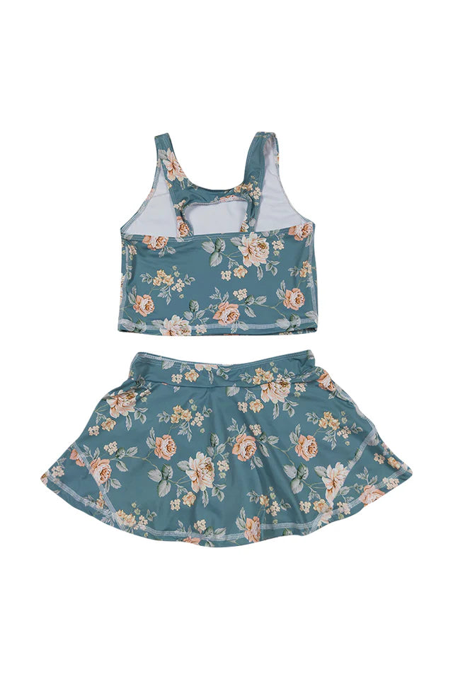 Floral Print 2pc Swimsuit