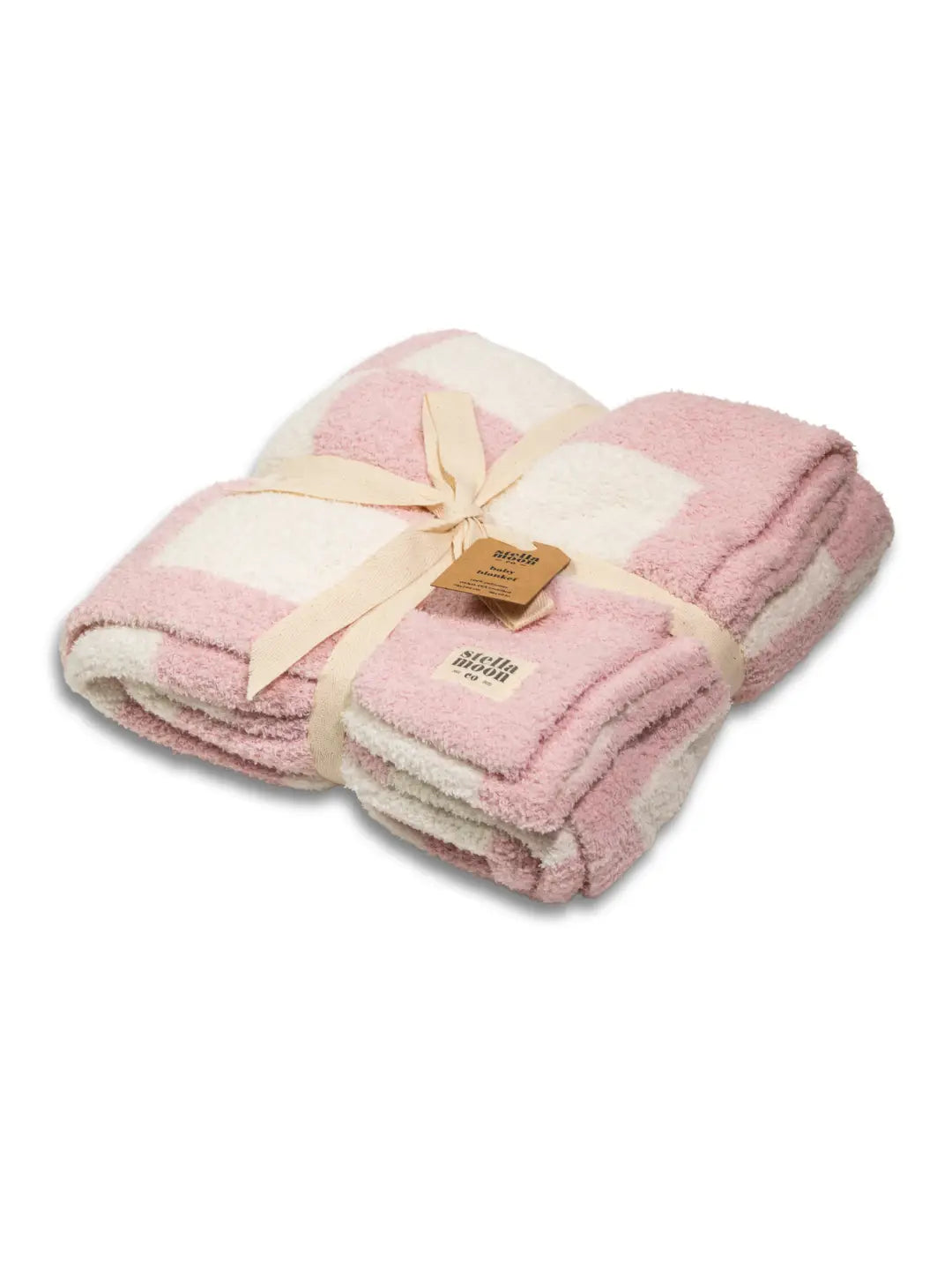 Luxe Checkered Baby Blanket