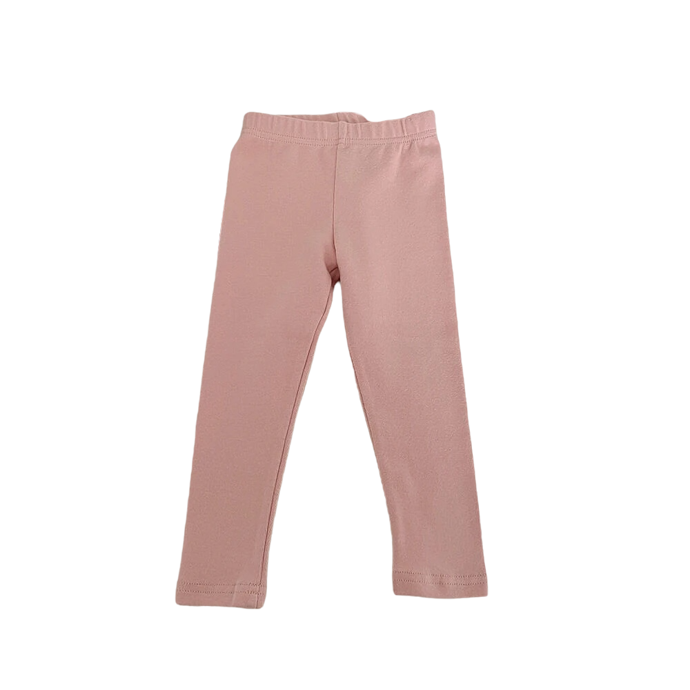 Girls Solid Colored Leggings
