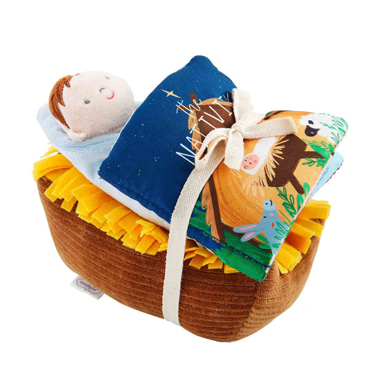 Mudpie Nativity Book & Singing Baby Jesus