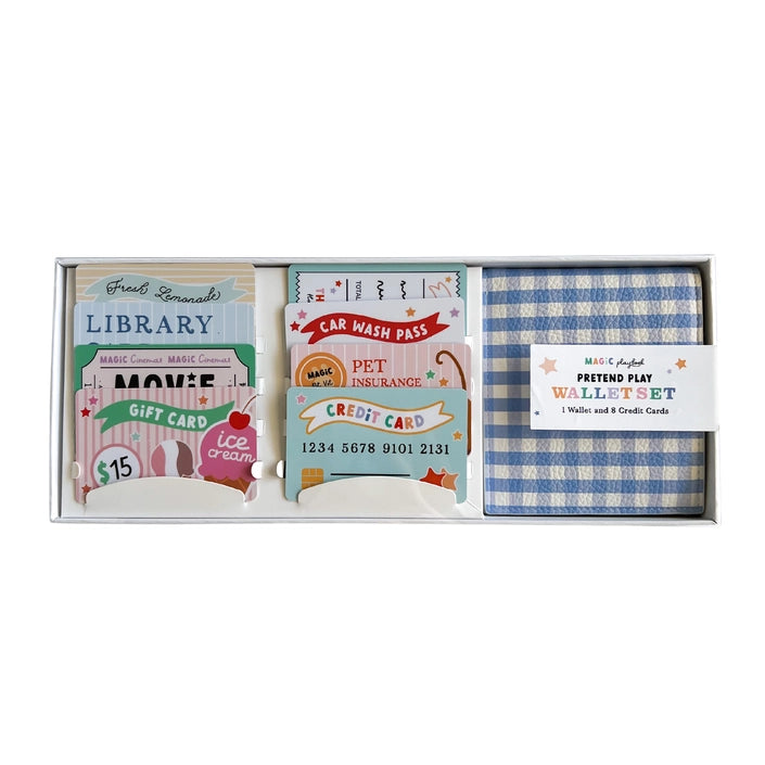 Pretend Wallet & Credit Card Set