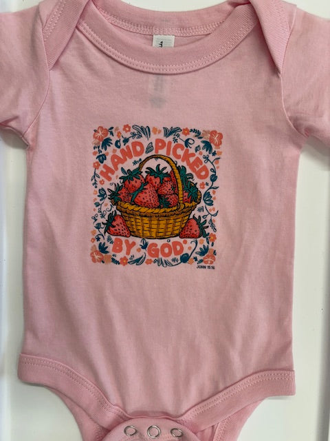 Hand Picked Graphic Onesie
