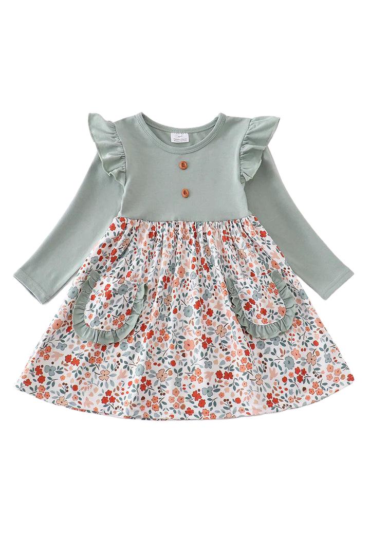 Floral Ruffle Dress