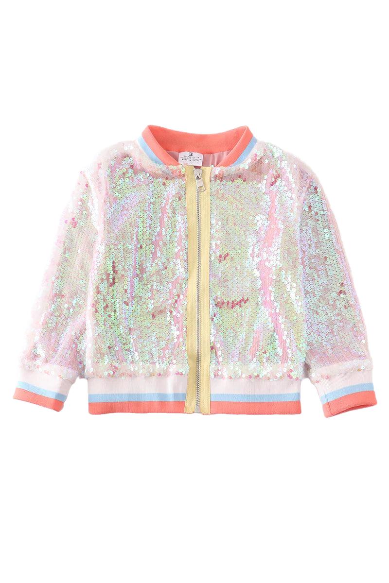 Sequin Bomber Jacket
