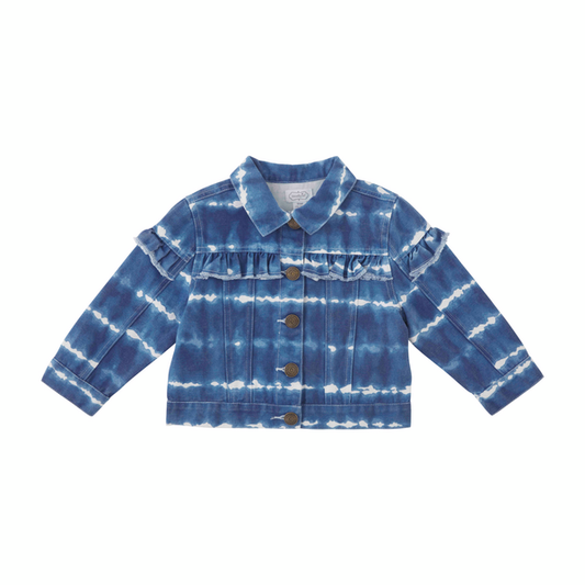 Tie Dye Jean Jacket